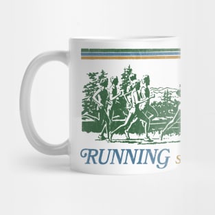 Running - Shut Up Legs / 80s Vintage Style Design Mug